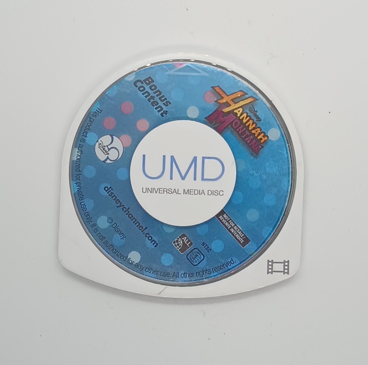 Hannah Montana Rock Out The Show Sony Bonus Content disk